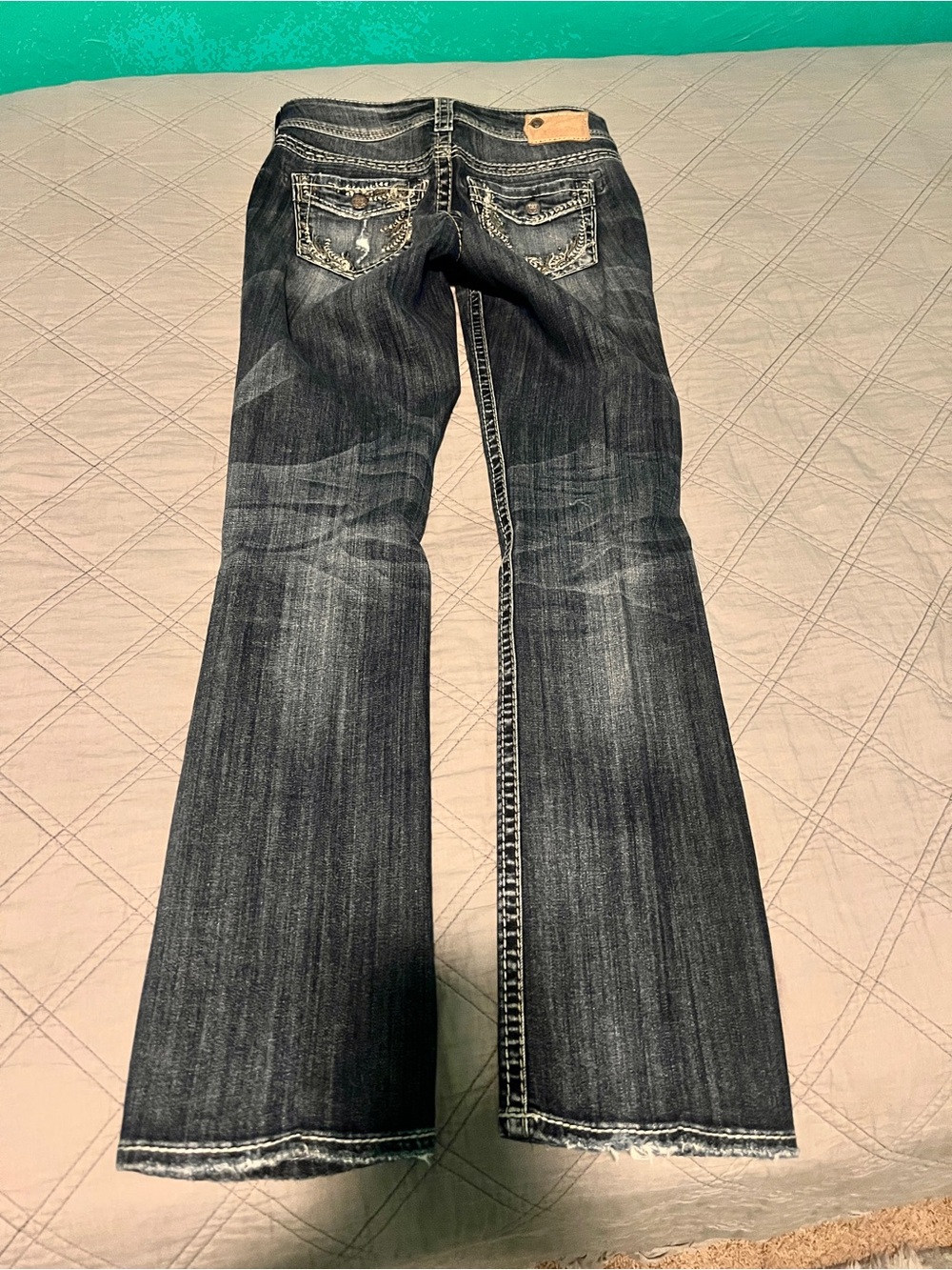 Silver Jeans Dark Wash Flare Jeans